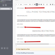 Electronic Signature Shortcode