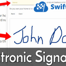 e-sign shortcodes