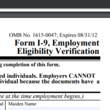 Electronic I-9 Form